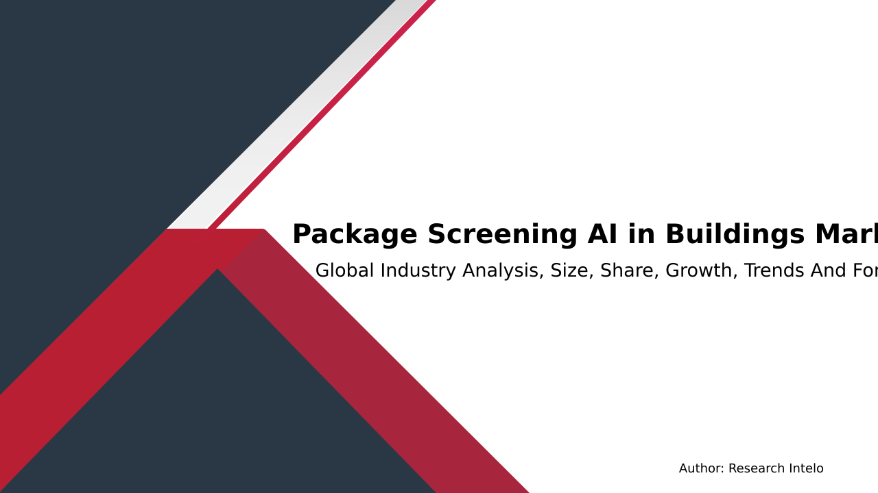 Package Screening AI in Buildings Market Research Report 2033