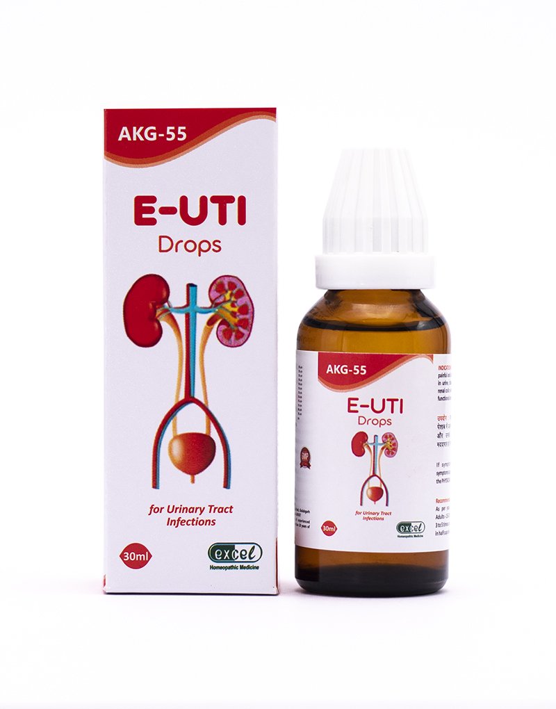 Buy AKG-55 E-UTI DROPS 30Ml online in India at best price: Excel Pharma