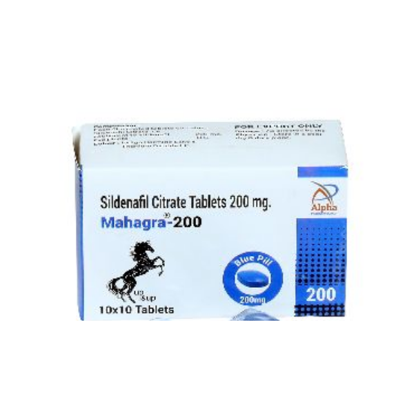 Mahagra 200 Mg | Sildenafil Citrate Tablet | Only At $0.85 Pr Pills