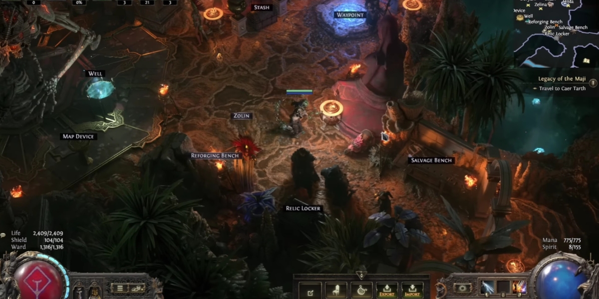 MMOexp POE2 Supercharged Slam Gemling – One Hit, Boss Gone, Screen Shattered