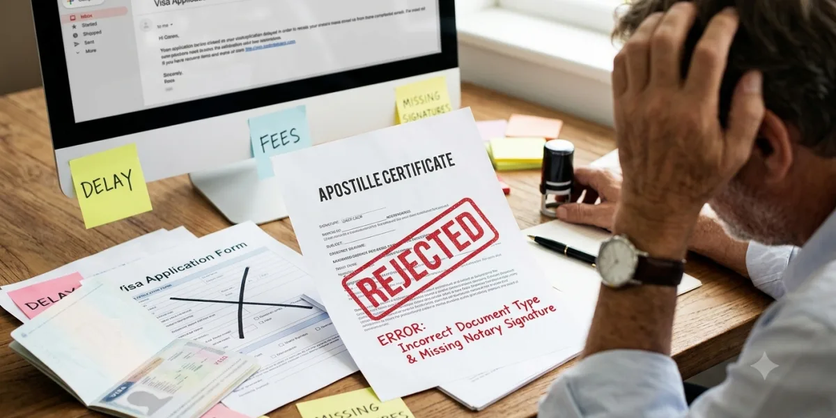 Common Apostille Mistakes That Can Delay Your Visa