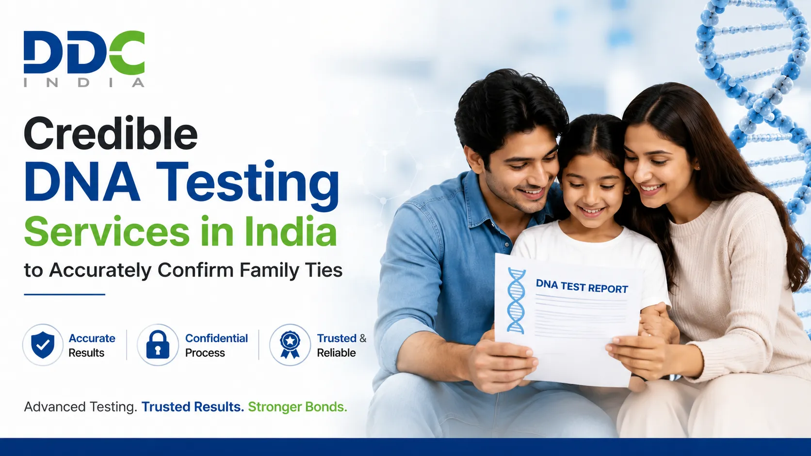 Credible DNA Testing Services in India to Accurately Confirm Family Ties – DDC Laboratories India