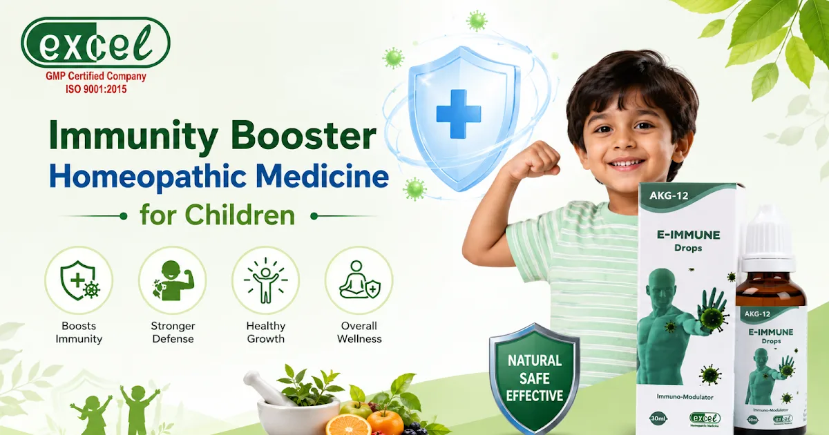 Immunity Booster Homeopathic Medicine for Children: An Effective Way to Strengthen the Immune System
