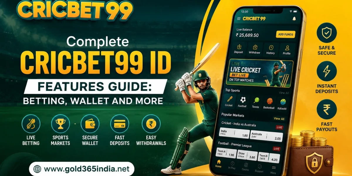 Complete Cricbet99 ID Features Guide: Betting, Wallet and More