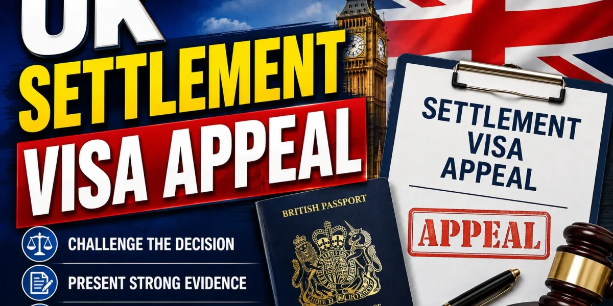 UK Settlement Visa Appeal: Understanding the Process After a Refusal
