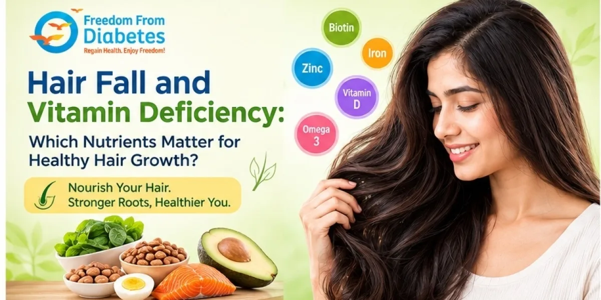 Hair Fall and Vitamin Deficiency: Which Nutrients Matter for Healthy Hair Growth?
