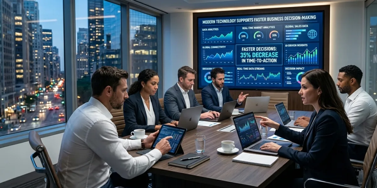 How Modern Technology Supports Faster Business Decision-Making