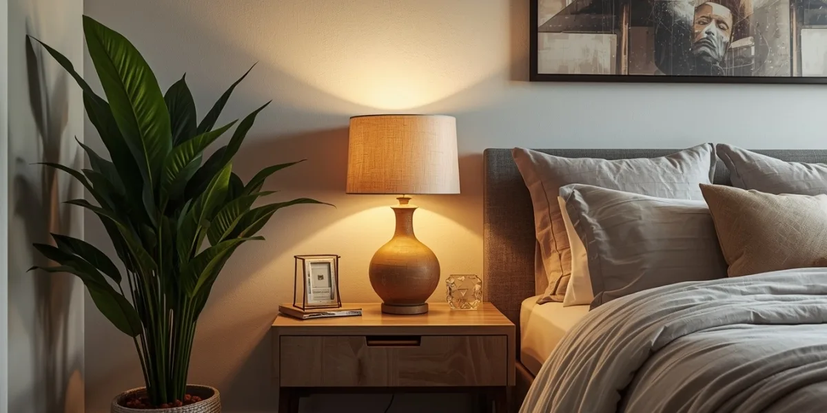 How Bedroom Table Lamps Can Highlight Modern Nightstands as Bedroom Design Features