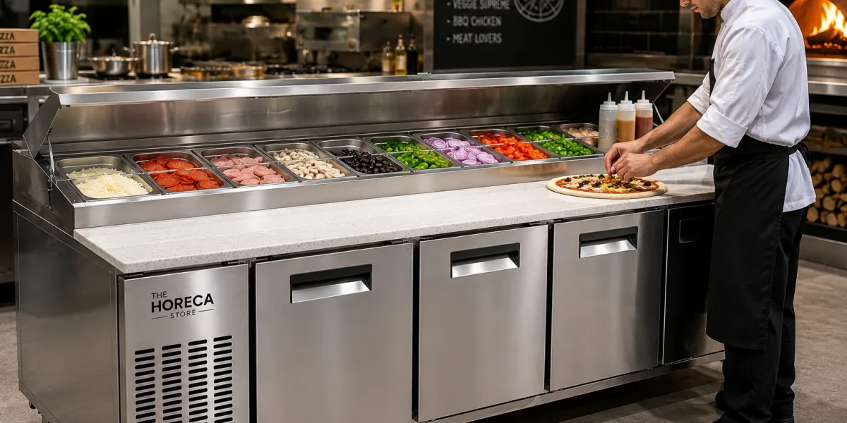 Pizza Prep Table: The Perfect Refrigeration Solution for Commercial Pizza Kitchens