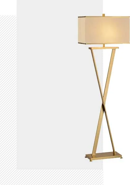 Floor Lamps Dubai | Floor Lamps UAE - White & Velvet