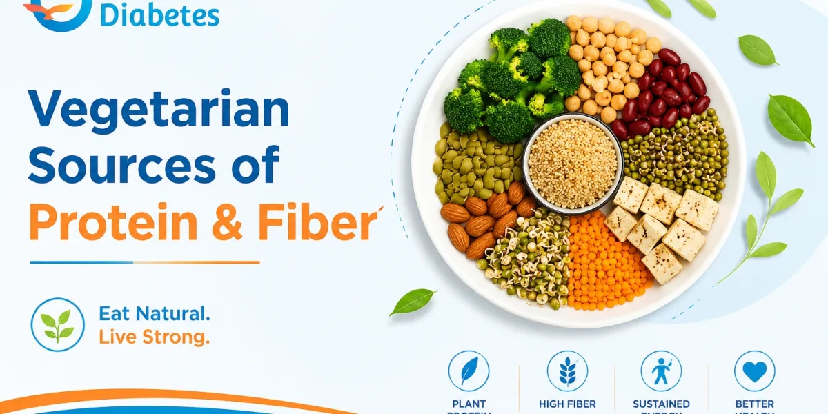 Vegetarian Sources of Protein and Fiber: Nutritious Foods for Everyday Health