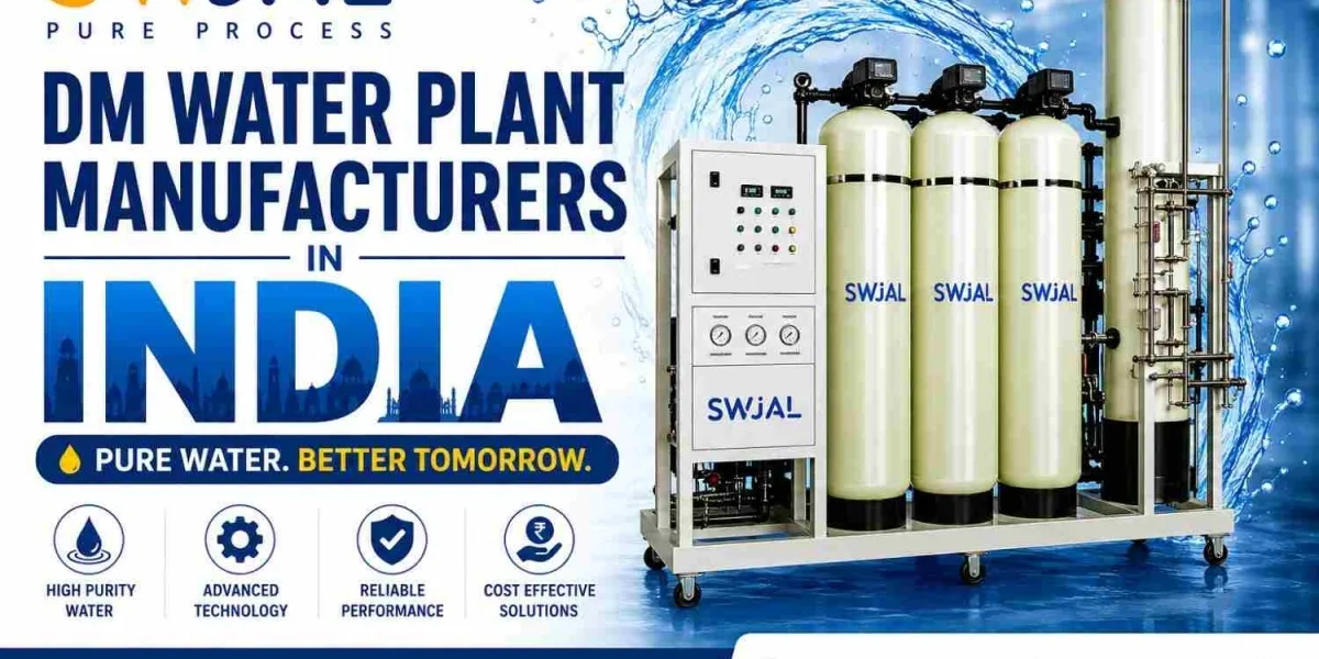 DM Water Plant Manufacturers In India | Swjal Process Pvt Ltd