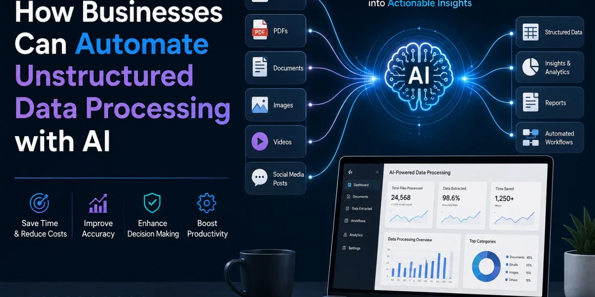 How Businesses Can Automate Unstructured Data Processing with AI