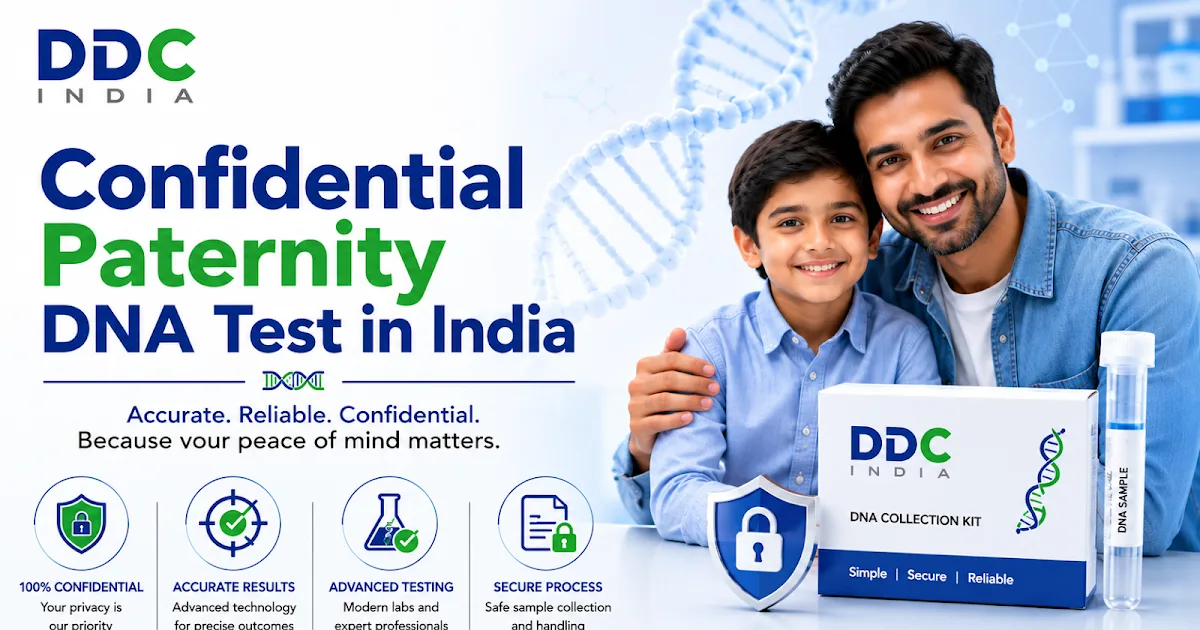 Confidential Paternity DNA Test in India: A Private Way to Confirm Fatherhood