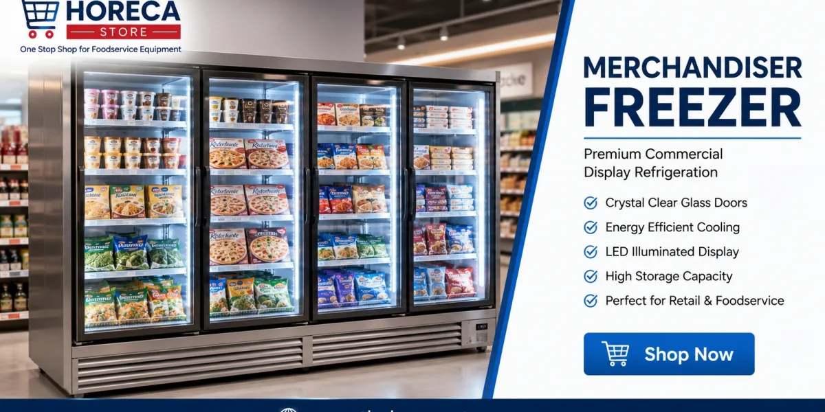 Merchandiser Freezer: The Ultimate Commercial Display Solution for Frozen Products