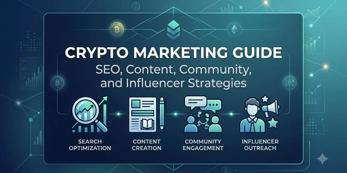 Crypto Marketing Guide: SEO, Content, Community, and Influencer Strategies