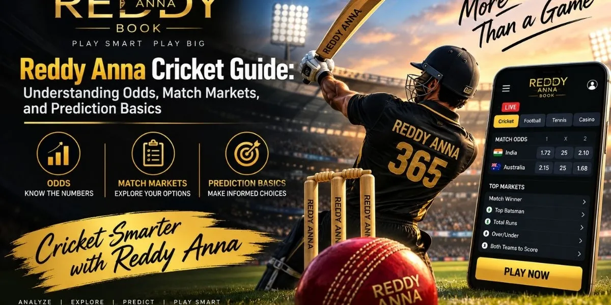 Reddy Anna Cricket Guide: Understanding Odds, Match Markets, and Prediction Basics