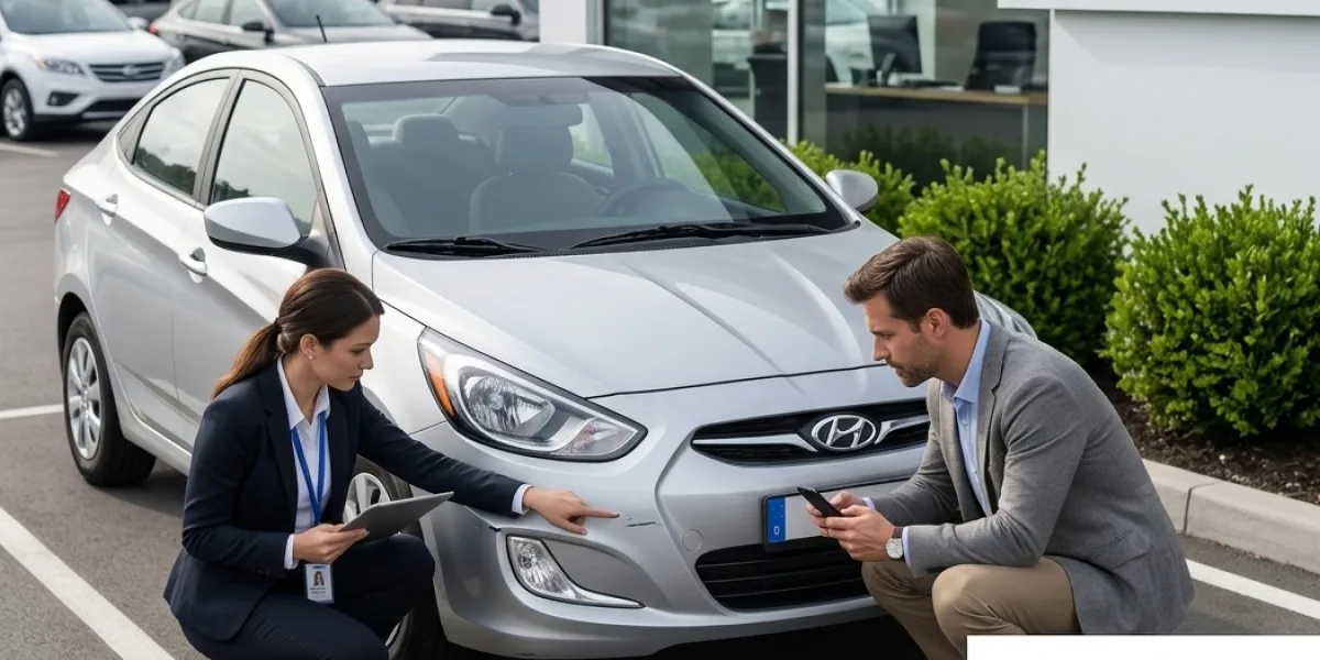 Can I receive a pre-rental vehicle damage record with a Economy Car Rental in Dubai?