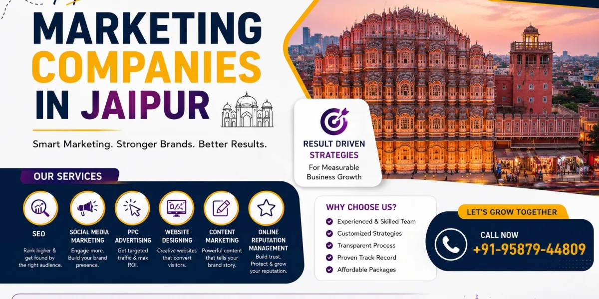Best Digital Marketing Agency in Jaipur: Services, Pricing & Results