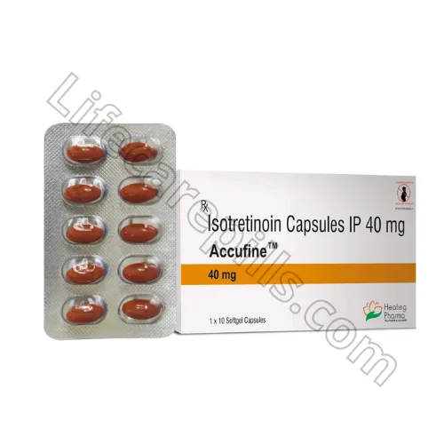 Buy Accufine 40 mg Online | Isotretinoin for Severe Acne