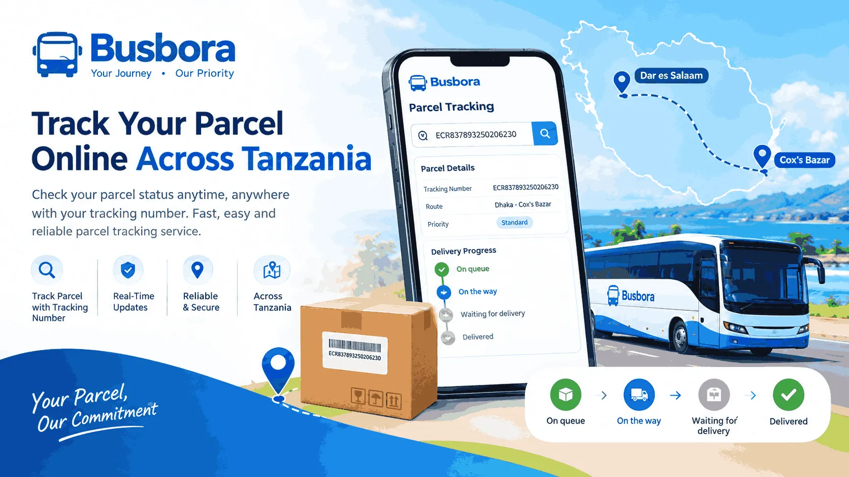 Guide for Online Parcel Tracking in Tanzania