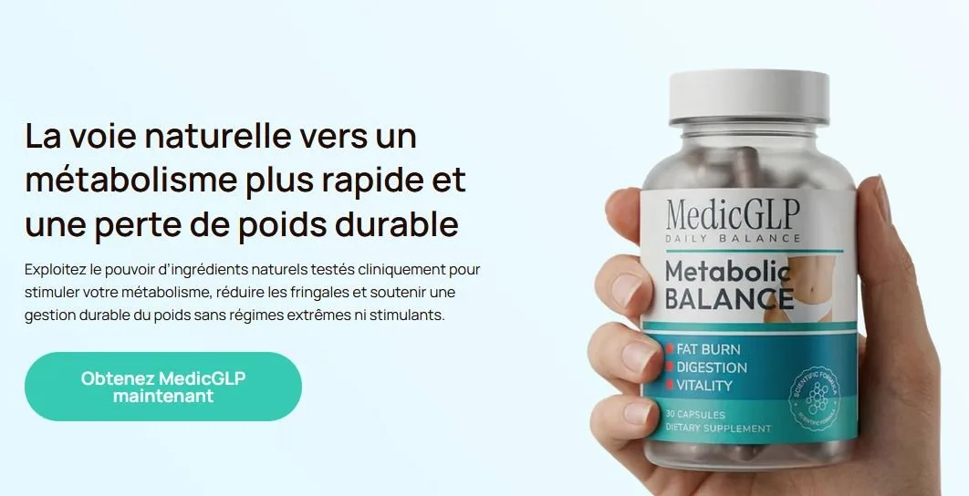 Medic GLP Avis - Capsules MedicGLP pour l'équilibre métabolique! Prix - Acheter