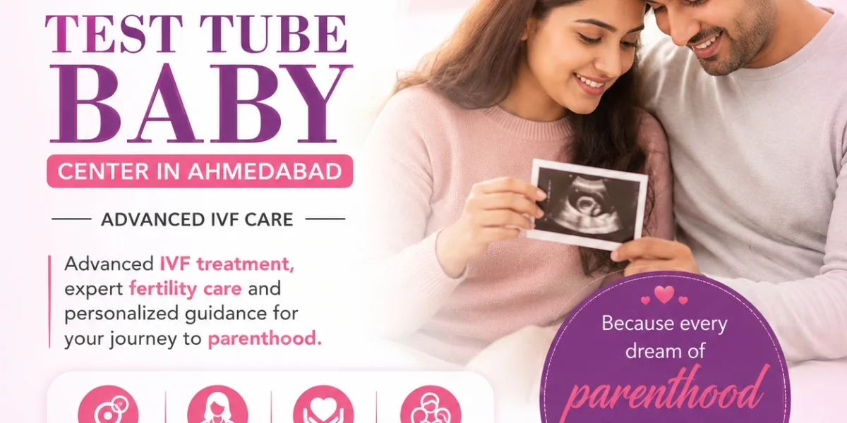 Test Tube Baby Center in Ahmedabad: Advanced IVF Care for Your Parenthood Journey