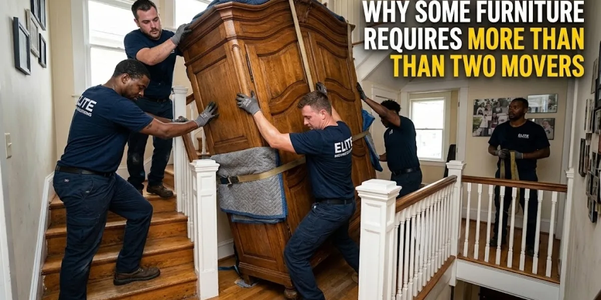 Why Some Furniture Requires More Than Two Movers