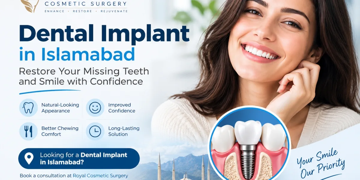 Dental Implants in Islamabad: A Modern Solution for Missing Teeth