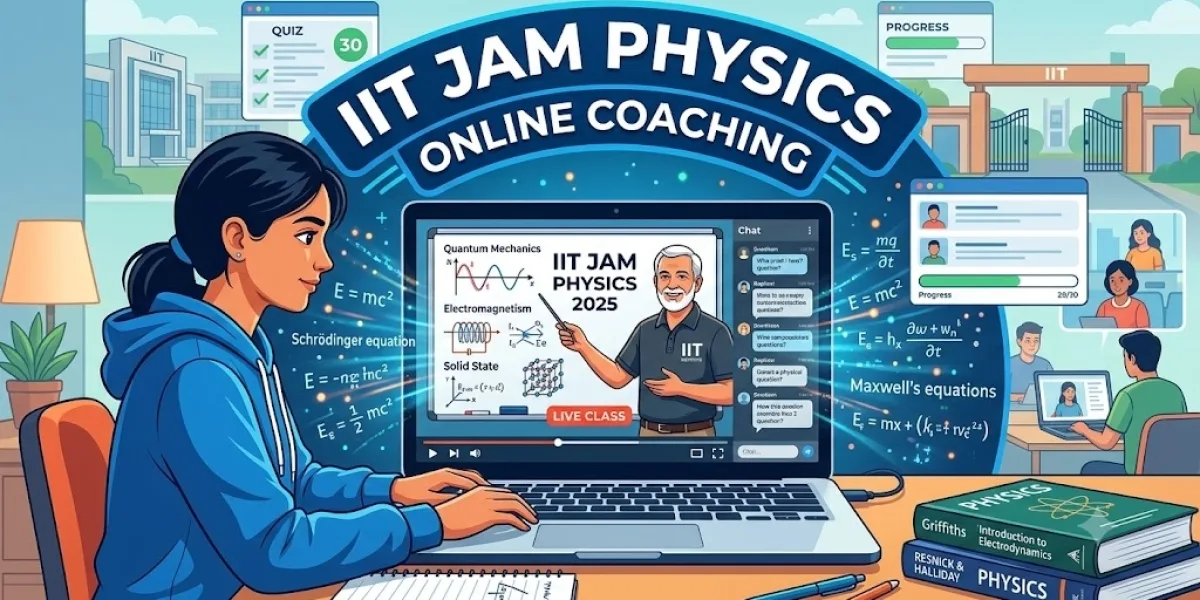 Turn Your IIT JAM Dream into Reality with Quality Online Physics Coaching