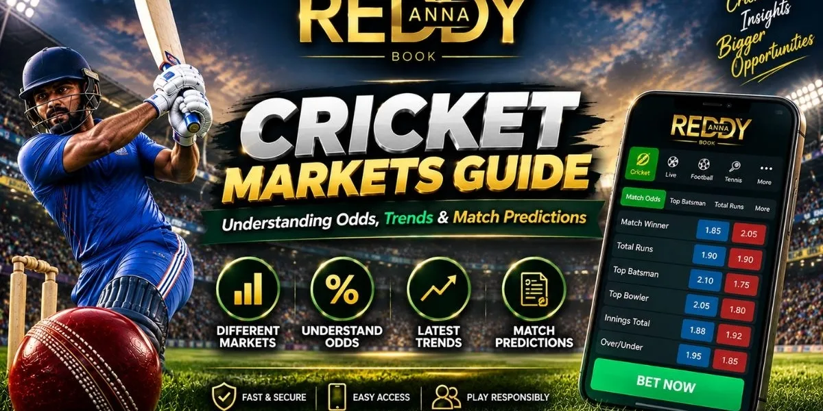 Reddy Anna Cricket Markets Guide: Understanding Odds, Trends & Match Predictions