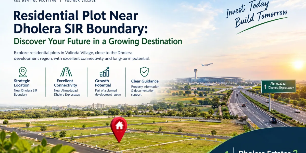 Plots Near Ahmedabad Dholera Expressway: Explore a Promising Residential Opportunity