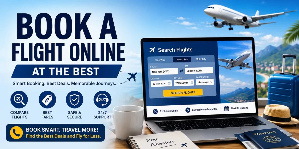 How Can You Book Flight Tickets Online? +1 (844) 734-0813