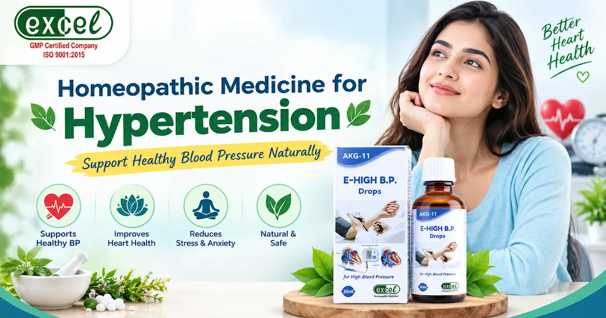 Homeopathic Medicine for Hypertension: A Natural Way to Manage High Blood Pressure