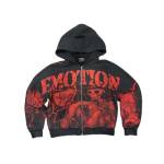 mixed hoodie
