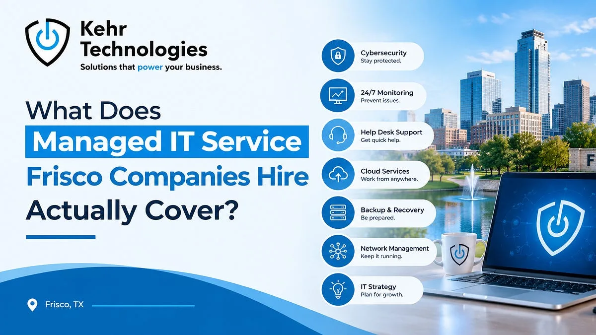 What Does Managed IT Service Frisco Companies Hire Actually Cover?