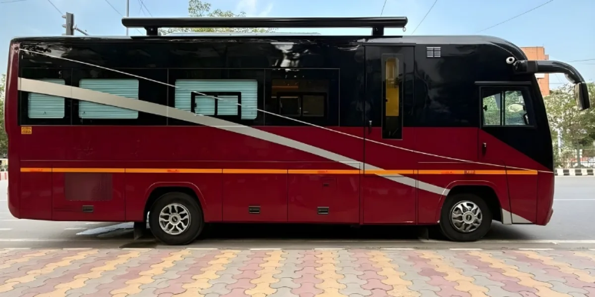 Vanity van on rent Delhi