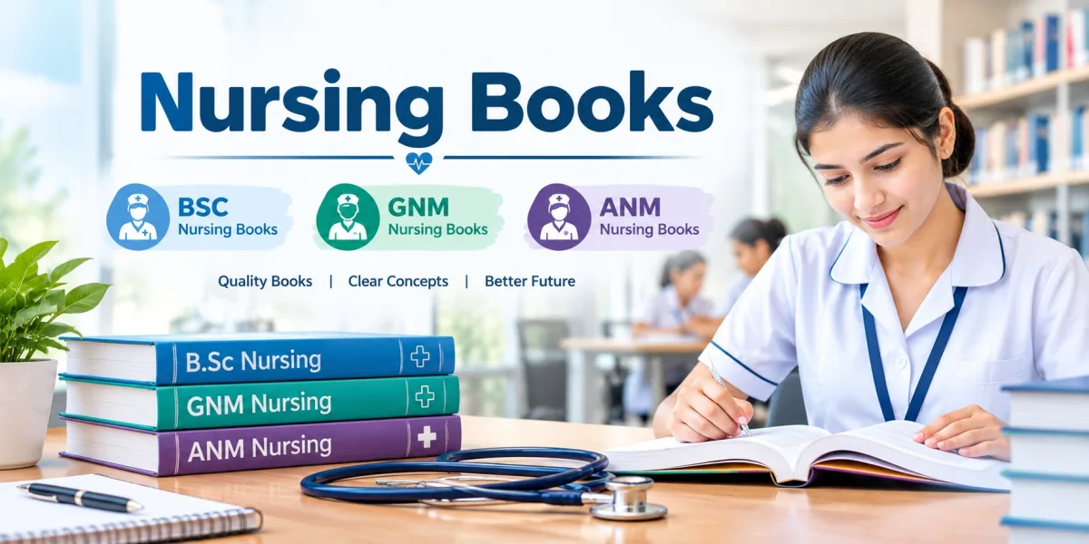 Nursing Books for ANM, GNM & B.Sc. Students: A Complete Guide