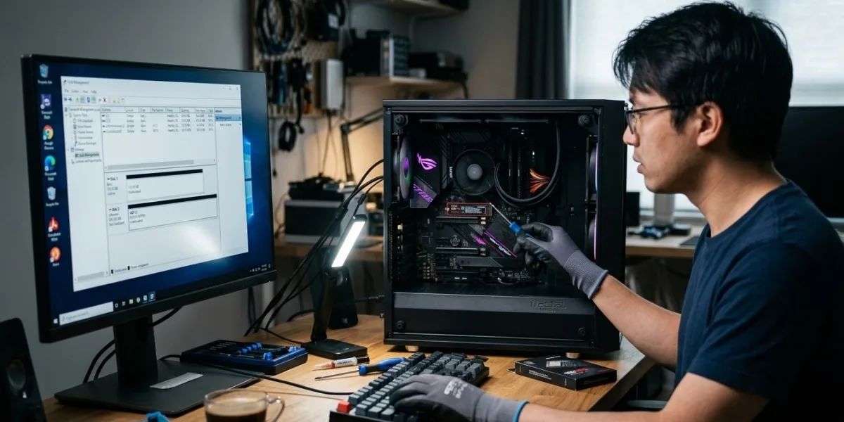 Why Your Computer Cannot Read a Newly Installed SSD
