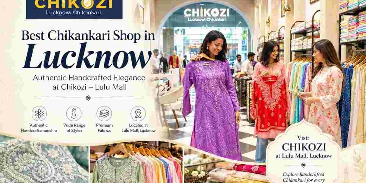 Best Chikankari Shop in Lucknow: Handcrafted Fashion at Chikozi