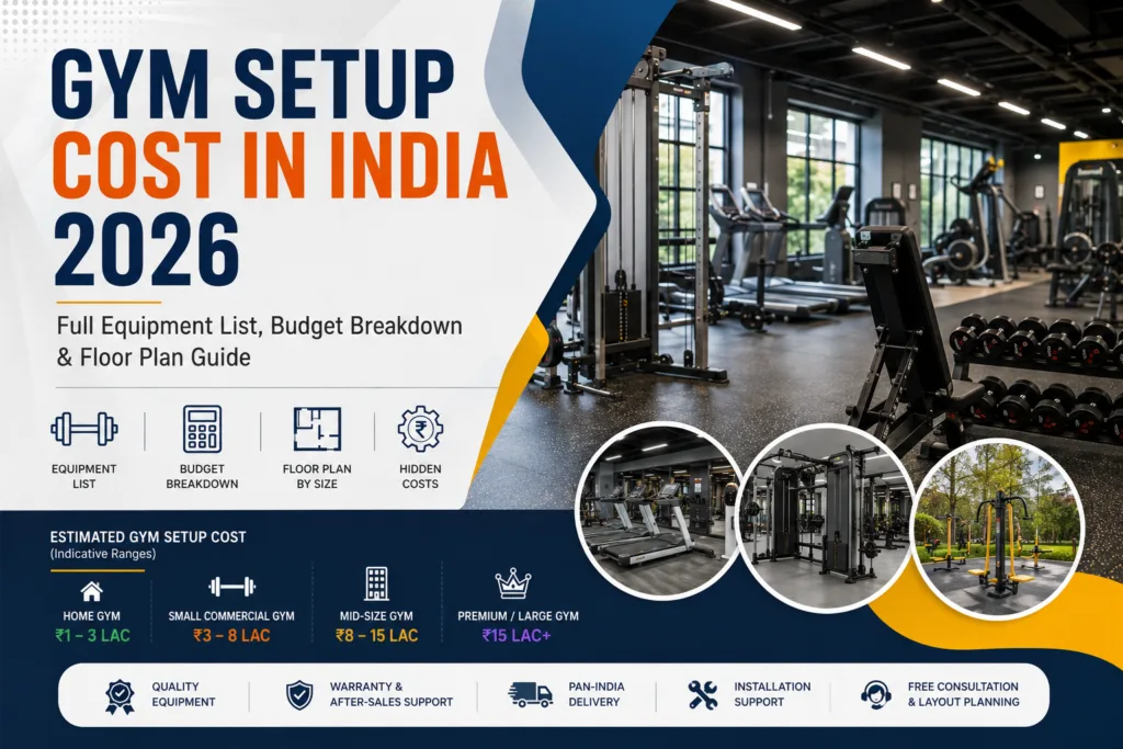Gym Setup Cost in India 2026: Equipment List & Budget Guide