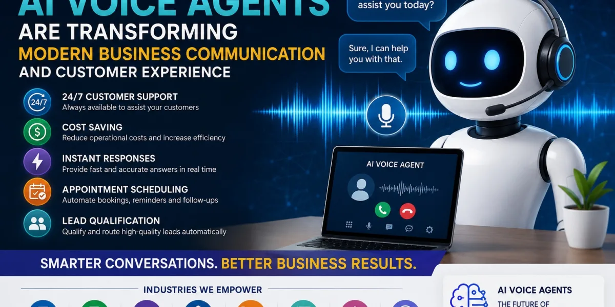 How AI Voice Agents Are Helping Businesses Manage Calls and Customer Enquiries