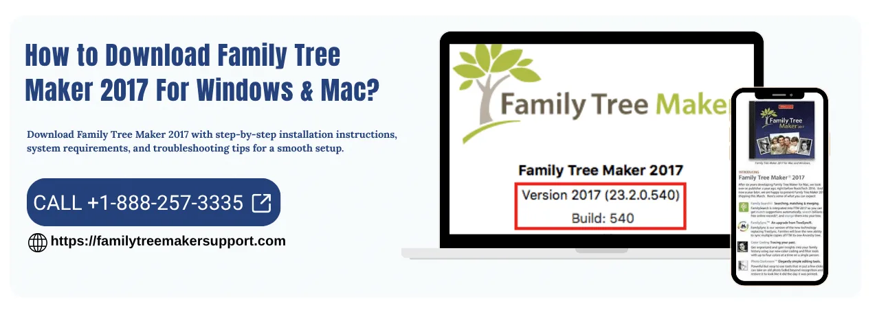 How To Download Family Tree Maker 2017 For Mac & Window?