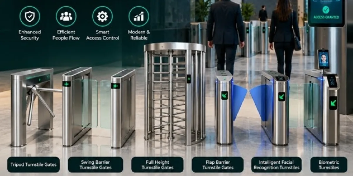 Intelligent Turnstile Speed Gates for UAE Businesses