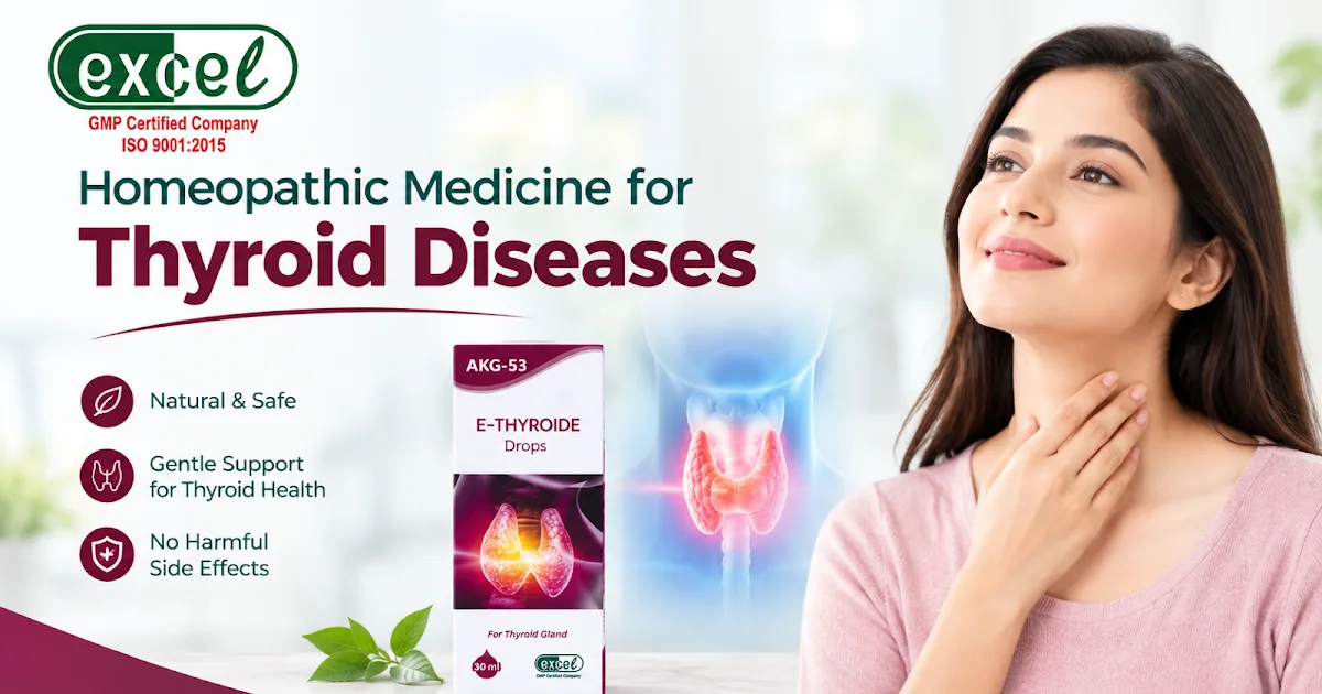 Homeopathic Medicine for Thyroid Diseases: A Gentle Path to Hormonal Balance