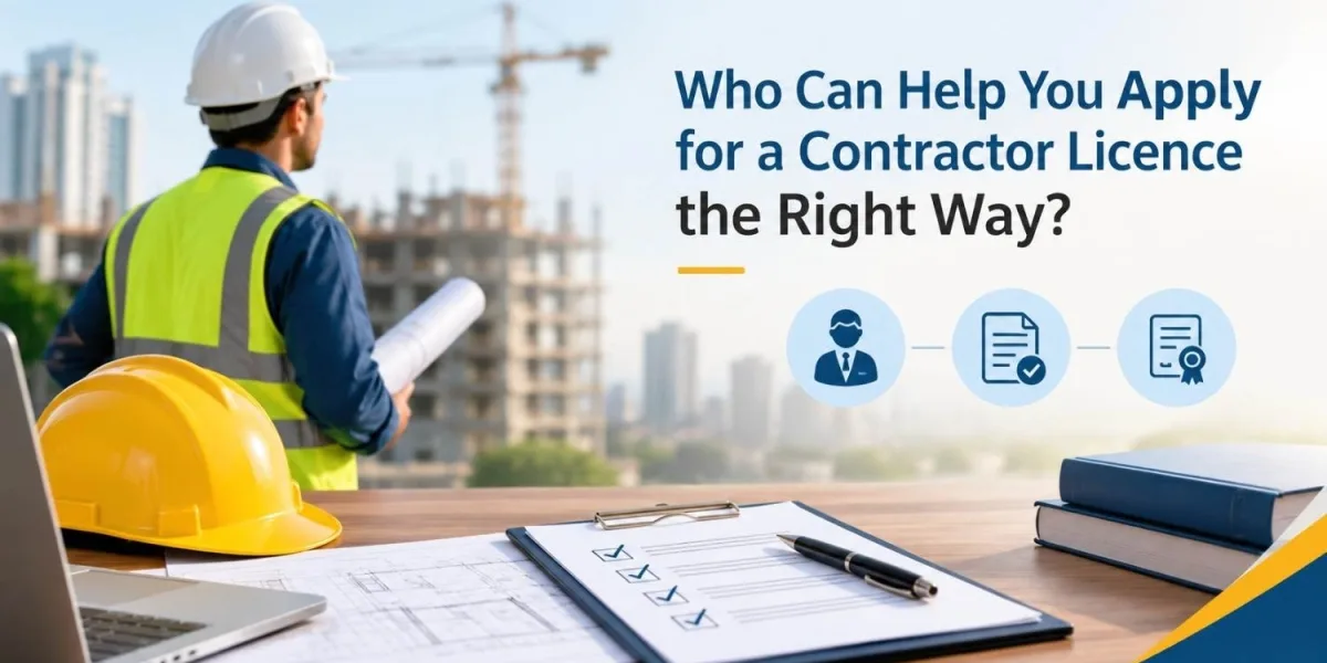 Who Can Help You Apply for a Contractor Licence the Right Way?