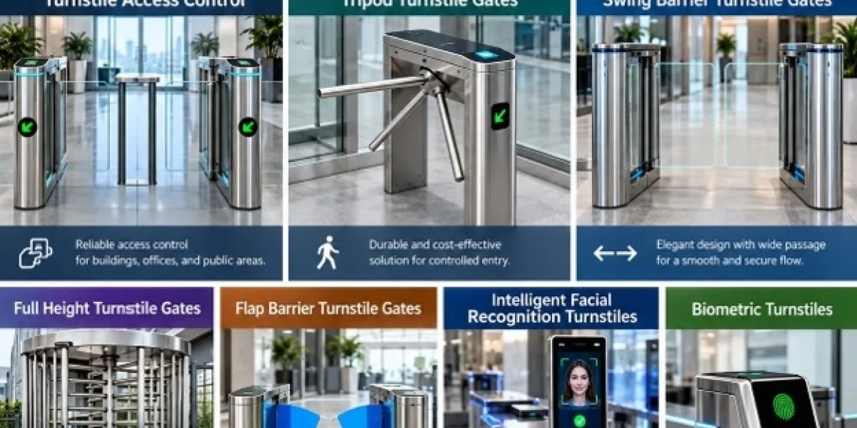 Premium Turnstile Speed Gates for Access Control in Qatar