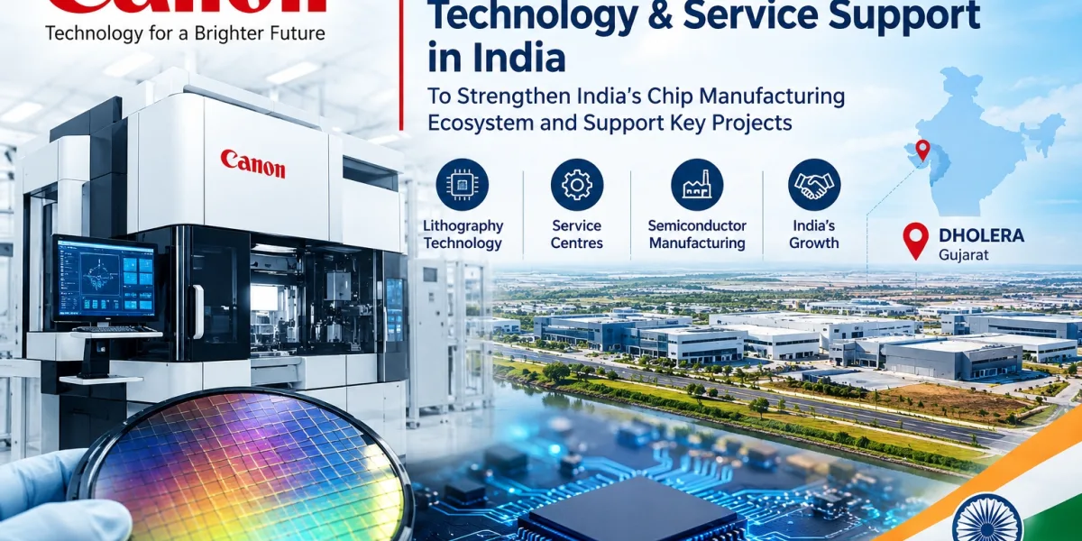 Canon Eyes India’s Growing Semiconductor Ecosystem, Plans Technology and Service Support