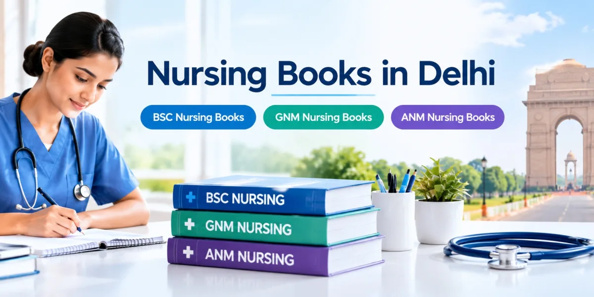 Nursing Books in Delhi: BSC, GNM & ANM Study Guide