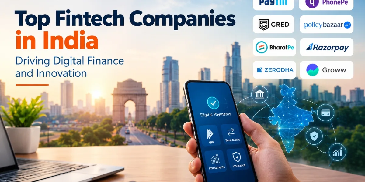 Top Fintech Companies in India: Driving Digital Finance and Innovation